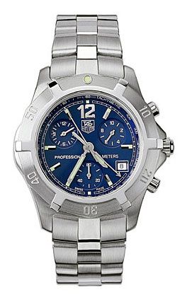 TAG Heuer 2000 Exclusive Chronograph Quartz Stainless Steel / Blue